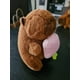 thumbnail image 4 of Llavero de Capibara Zanahoria Rosa, peluche colgante, 4 of 4