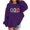 Purple, variant on WOYY Toddler Girls Graphic Hoodie God Print Hooded Sweatshirt Casual Sport Pullover Top