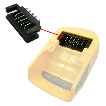

RANMEI DCB118 Connector Terminal Bracket for Dawalt 14.4V 18V Charger USB Adapter