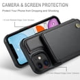 thumbnail image 3 of Funda Vinich Wallet con tarjetero para iPhone 11, color negro, 3 of 9