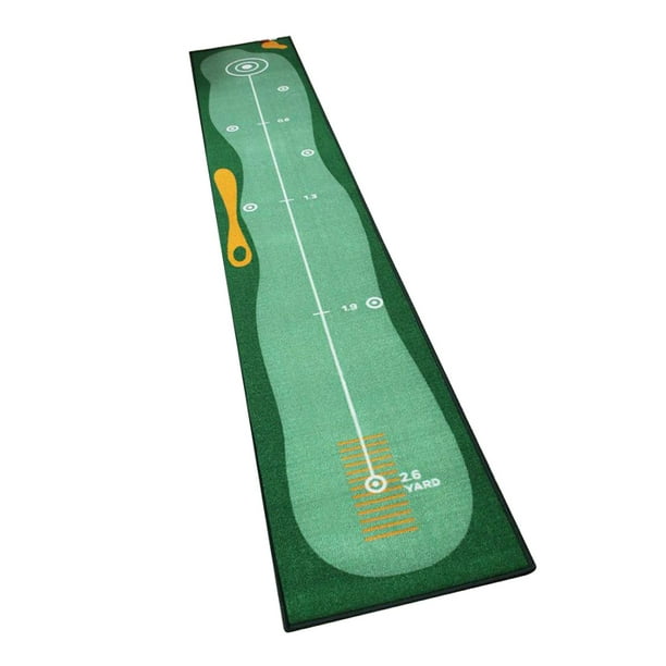 Alfombril de Golf Sunnimix 1Pcs Alineación Práctica Verde 500 mm