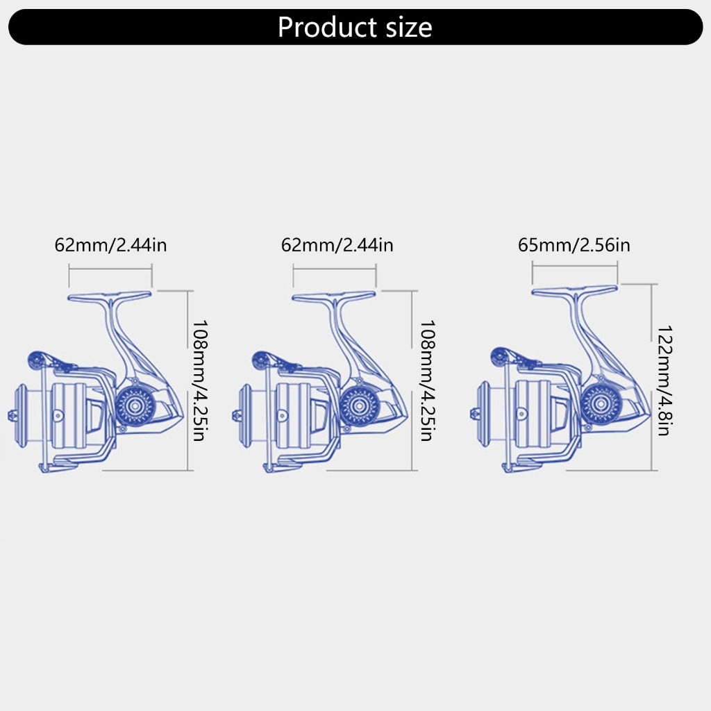 Fishing Equipment Fishing Reel Casting Reel for Saltwater Portable Metal Wheel 5.2:1 Gear Ratio