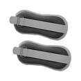 thumbnail image 4 of 2 pesas de tobillo para hombres y mujeres, portátiles, para entrenamiento de fuerza, muñequeras, pesas de brazo para caminar, aeróbicos, pilates. negro 03 kg, 4 of 8