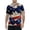 #01Dark Blue, variant on Men's Digital Camo Quick‑Dry T‑Shirt Summer Crew Neck Short Sleeve UV Protection Top for Fishing Hiking Sports Pink M
