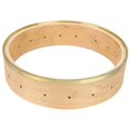 thumbnail image 1 of Gupbes 11in Maple Banjo Rim Luthier Maker Tool Banjo Parts Musical Instrument Accessories,Banjo Parts, 1 of 8