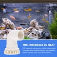 thumbnail image 4 of Shisuyan 2 Pcs Aquarium Connectors Elbow Fish Tank Connectors Fish Tank Elbow Tubes, 4 of 8