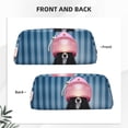 thumbnail image 5 of Uemuo Dog in Hairdresser Printed Leather Pencil Case, Pencil Pouch, Portable Pencil Bag, Pen Case for& Office, 5 of 7
