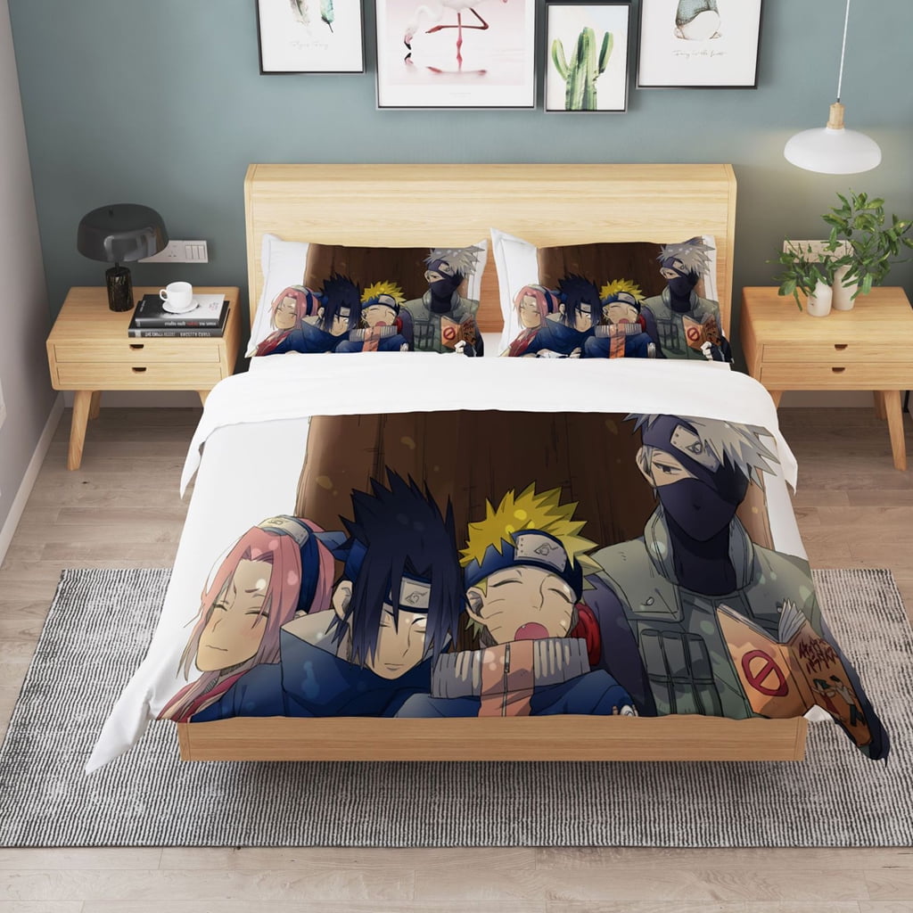 New Naruto Bedding Bed Set Twin Full Queen King Size Kakashi Itachi