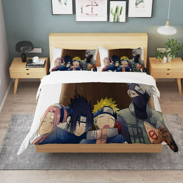 New Naruto Bedding Bed Set Twin Full Queen King Size Kakashi Itachi