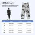 thumbnail image 4 of Picia Gray Tractor Mens Soft Woven Cotton Elastic Waistband Sleep Pajama Pant Lounge Sleep Pant With Pockets And Drawstring-X-Large, 4 of 9