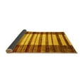 thumbnail image 2 of Ahgly Company Indoor Square Abstract Yellow Modern Area Rugs, 4' Square, 2 of 4