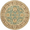 thumbnail image 5 of SAFAVIEH Anatolia Sharon Floral Runner Rug, Teal/Camel, 2'3" x 8', 5 of 9