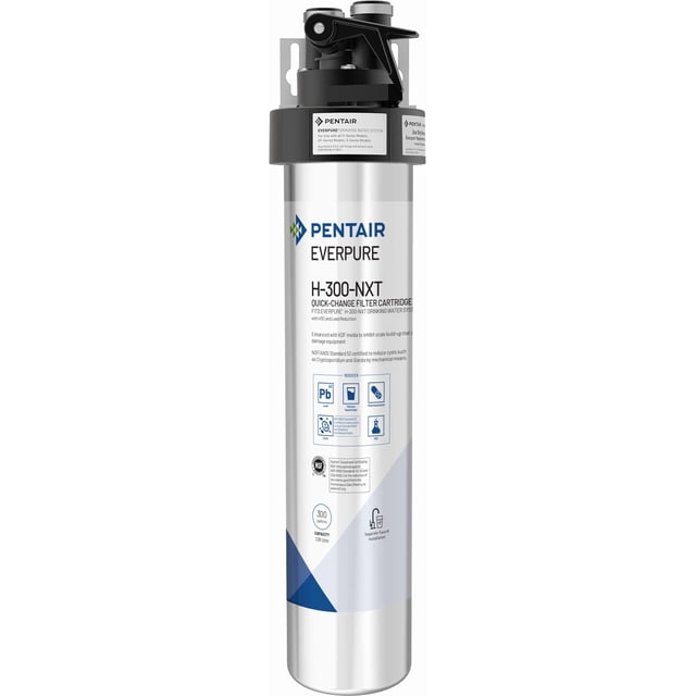 Sistema de filtración de agua Everpure H-300-NXT, capacidad de 1136 L