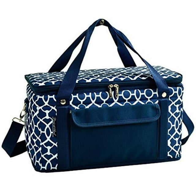 Hybrid Folding Cooler - Trellis Blue
