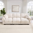 thumbnail image 2 of Nkurdsu 104" Oversized Modular Cloud Sofa, 3 Seater Chenille Couch for Living Room, Beige, 2 of 7