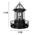 thumbnail image 3 of Faro LED LANNMXG con energía solar luces de patio giratorias 360 grados B, 3 of 5