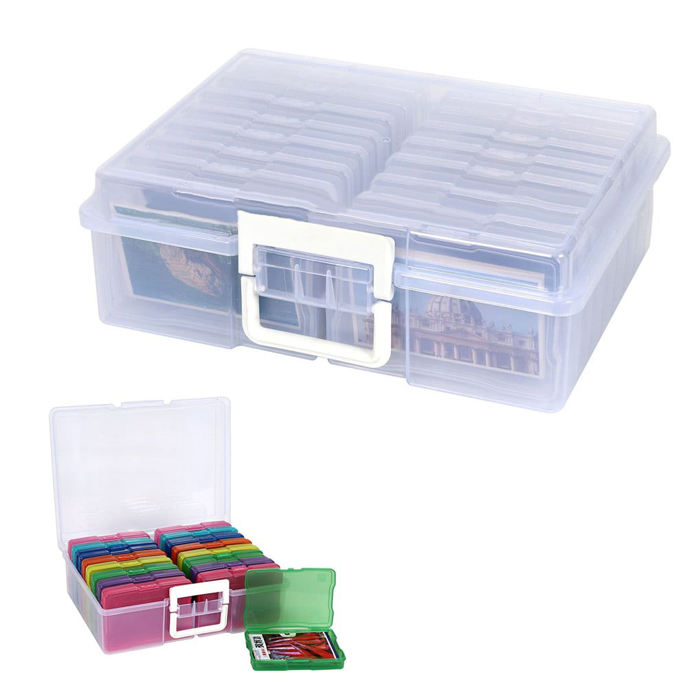 Photo Storage Box Photo Storage Cases 16 Boxes Suitable For 4 x 6  Pictures 