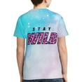 thumbnail image 5 of Ben Azelart Stay Wild Kids T-Shirt 3d Printed Graphic T-Shirts Boys And Girls Short Sleeve Shirts For Youth Kids X-Small, 5 of 7