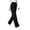 Black, variant on vdgthytj Track Pants Women Drawstring High Waist Straight Leg Lightweight Quick Dry Fall Athletic Pants(X-Large,Yellow)