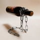 thumbnail image 4 of Single Wine Bottle Holder Stand Table Top Floating Wine Rack for Dining Table Closet Shelf, 4 of 5