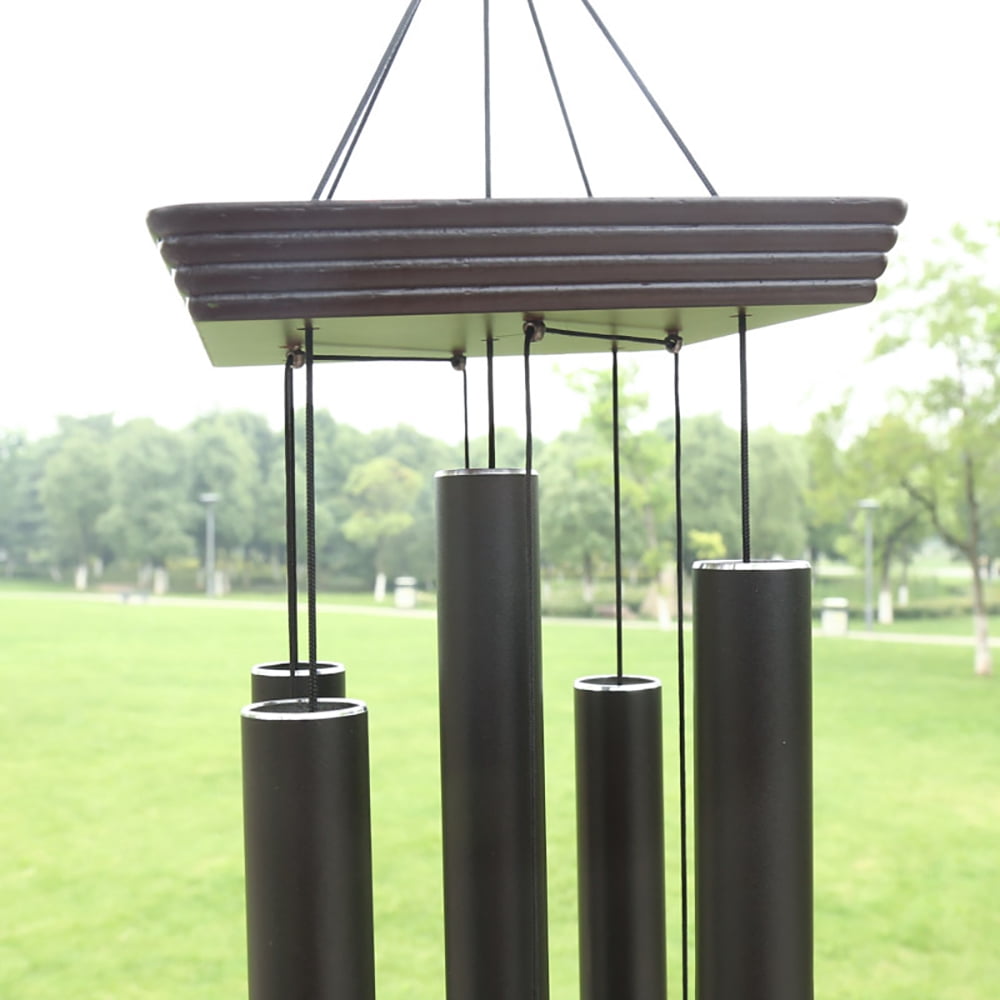 iMeshbean Large 48" Wind chimes Copper Tubes Deep Tone Resonant Bass Sound Church Bell Wind chime US