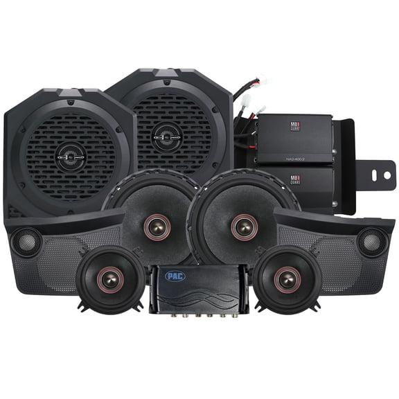 MB Quart Tuned Audio Package for 21-24 Ford Bronco, Stage 6 System, 800 Watt