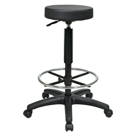 Office Star Work Smart Backless Drafting Chair,