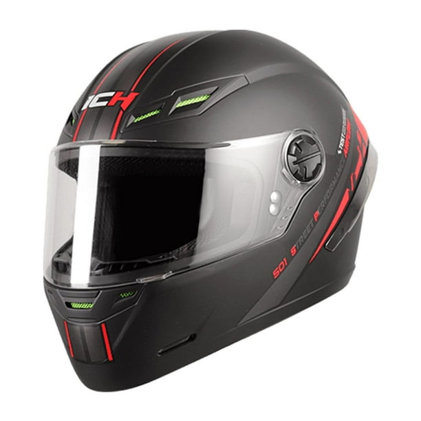 Casco para moto certificado Rojo Talla XL ICH SP GLOBAL Walmart en linea