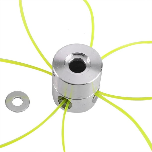 LAFGUR Aluminium Alloy Strimmer Trimmer Head String Set For