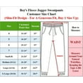 thumbnail image 2 of Boy's Slim-Fit Fleece Jogger Sweatpants, 2 of 4