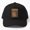 Black, variant on Dreamy Coquette Baseball Cap, Ribbons Drift Slower Here Aesthetic Design, Classic Hat