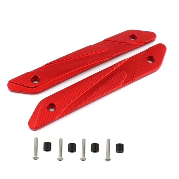 Cubiertas del parto del parto de 2 piezas piezas Resistentes al desgaste Conveniente reemplazar accesorios fáciles de usar Cubiertas decorativas de Rojo