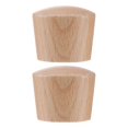 thumbnail image 1 of 2pcs Wooden Pot Lid Wooden Pot Lid Handle Universal Pot Lid Kitchen Pot Lid (M6 Light Color), 1 of 4