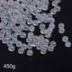 thumbnail image 3 of Resina Burbuja Cuentas 450 g 2,5-3mm Vidrio Sin Agujero Mini Relleno Cuentas Resina Suministros Accesorios para Joyería Fabricación Resina Moldes Bricolaje Artesanía, Transparente, 3 of 5