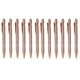 thumbnail image 1 of 12PCS Rose Gold Ballpoint Pen with Stylus Tip, 1.0 mm Black Ink, 1 of 5