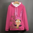 thumbnail image 4 of Bob's Burgers Louise Hoodie Casual Coat for Men Women Hooded Sweatshirt Soft Lightweight Sweater Tops XL, 4 of 8