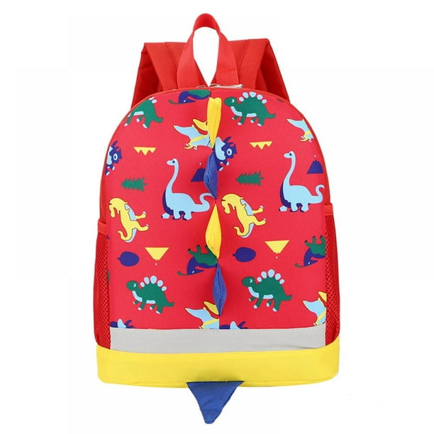 Popfeel Toddler Backpack Dinosaur Preschool for Boys with Leash Chest ...