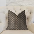 thumbnail image 2 of Plutus Cercles Dark Brown Luxury Throw Pillow 20"L x36"W, 2 of 3