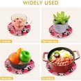 thumbnail image 5 of SKYSONIC Pot Holders Trivets set, 2 Pcs,Panda Bear Valentine's Day Potholders for Kitchen Thread Weave Trivets for Hot Dishes/Pot/Bowl/Teapot/Hot Pot Holders, 5 of 7