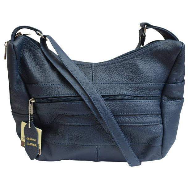 large navy purse