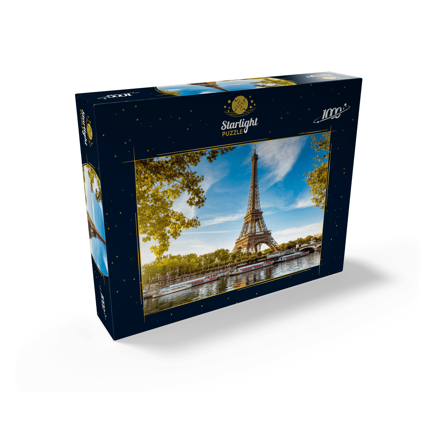 MyPuzzle - Eiffel Tower Paris France - Premium 1000 Piece Jigsaw Puzzle for Adults
