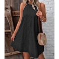 thumbnail image 5 of Swimsuit Cover Up for Women Crochet Hollow Out Summer Dresses for Women Black XL, 5 of 9
