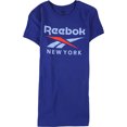 thumbnail image 1 of Reebok New York Graphic playera para mujer, azul, pequeña, 1 of 2
