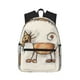 thumbnail image 1 of Disketp Brown Cat Cartoon Mochila Ligera Clásica con Múltiples Bolsillos, Mochila Casual para Hombre y Mujer, Ideal para Escuela, Trabajo y Viajes, 1 of 6