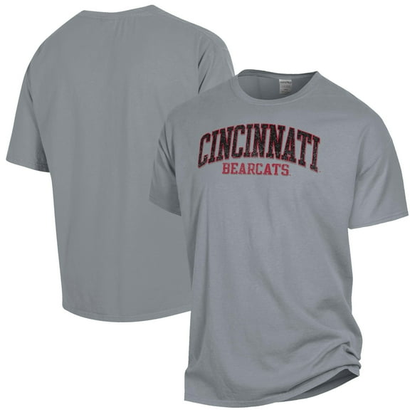 Men's ComfortWash Gray Cincinnati Bearcats Garment Dyed T-Shirt