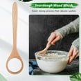 1PC Wooden Danish Dough Whisk Sourdough Whisk Dough Mixer Bread