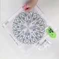 thumbnail image 4 of Amdohai DIY 5D Diamond Painting Clock with Watch Movement Kit Special-shaped Diamond Embroidery Home Decor, 4 of 8