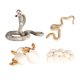 thumbnail image 1 of Plástico Crecimiento Niños Educación preescolar Imaginación Juguetes Zulema Kids Cobra Growth Playset, 1 of 8