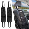 thumbnail image 3 of Abastado Organizador lateral para asiento de coche, organizador lateral plegable para asiento de coche, organizador de asiento de coche impermeable, bolsa colgante multifuncional para asientos de, 3 of 8
