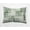 Green, variant on Simply Daisy, 14" x 20" Patches Maroon Abstract Decorative Outdoor Pillow